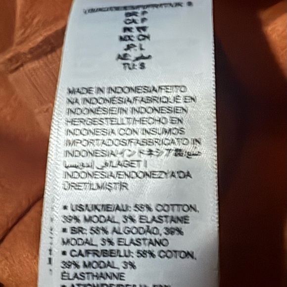 Daily Ritual Women's Terracotta Mini Skirt - Picture 6 of 6